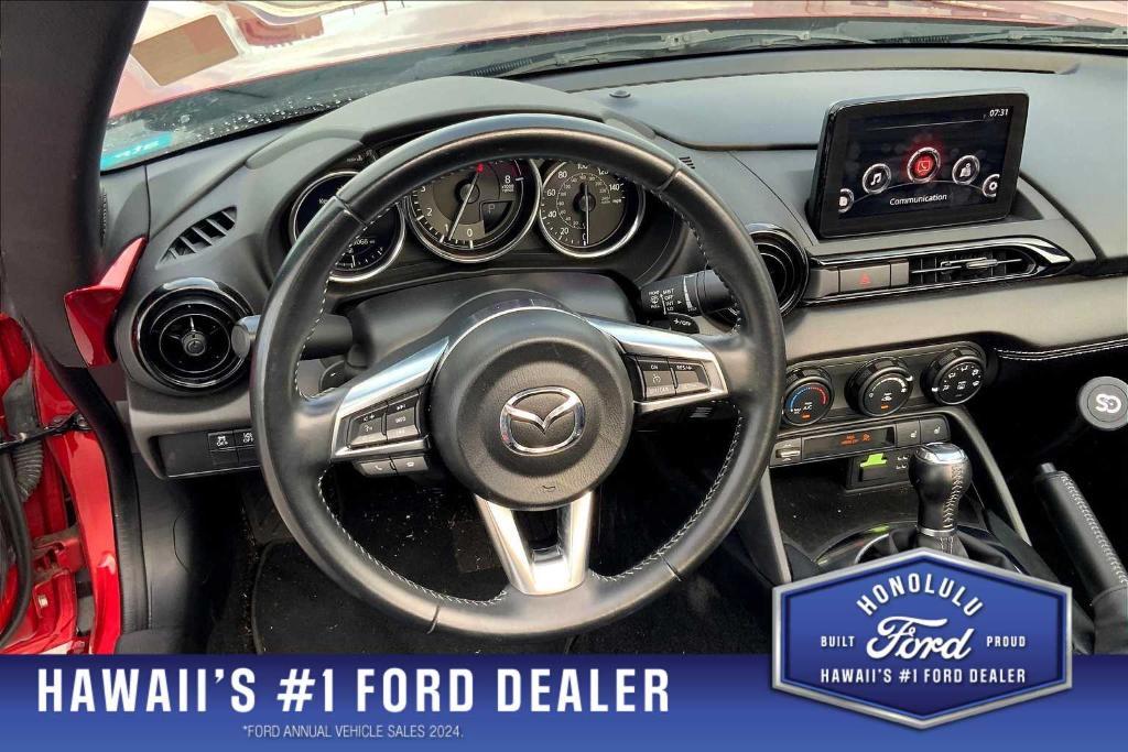used 2021 Mazda MX-5 Miata RF car, priced at $27,614