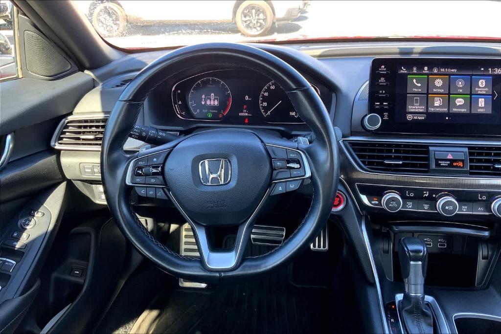 used 2022 Honda Accord car, priced at $27,707