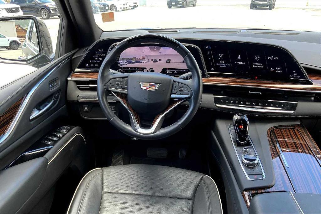 used 2023 Cadillac Escalade car, priced at $79,024