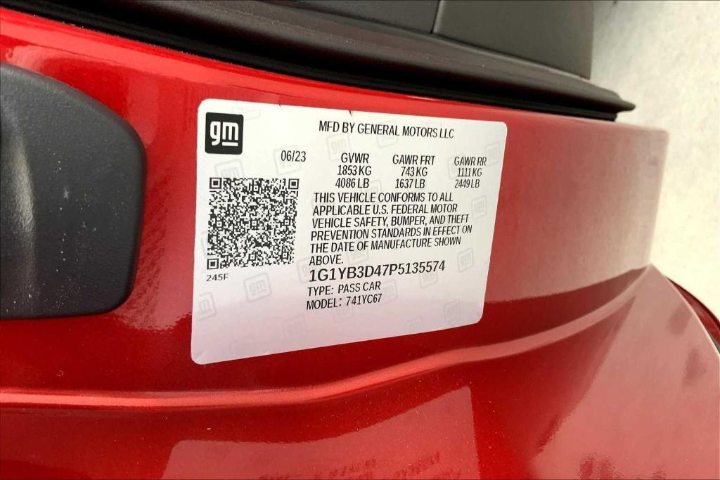 used 2023 Chevrolet Corvette car, priced at $82,459