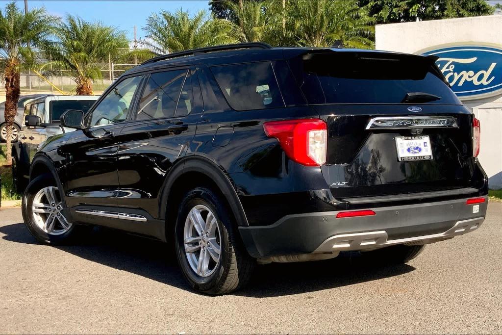 used 2021 Ford Explorer car, priced at $29,674