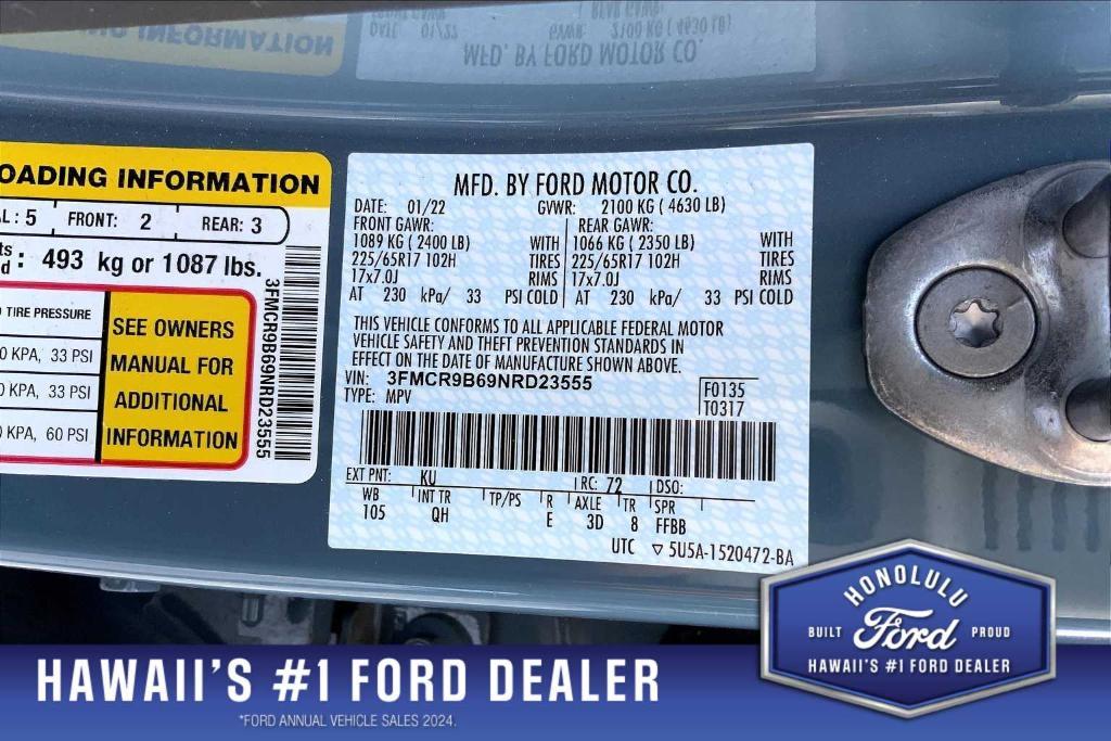 used 2022 Ford Bronco Sport car, priced at $26,444