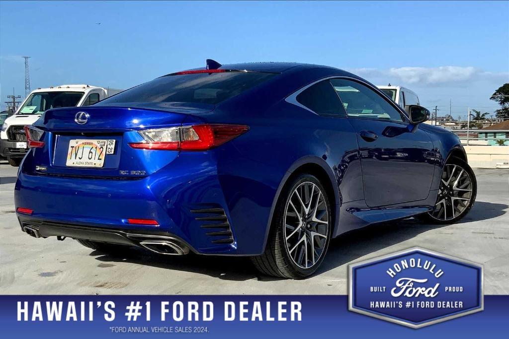 used 2018 Lexus RC 300 car, priced at $31,014