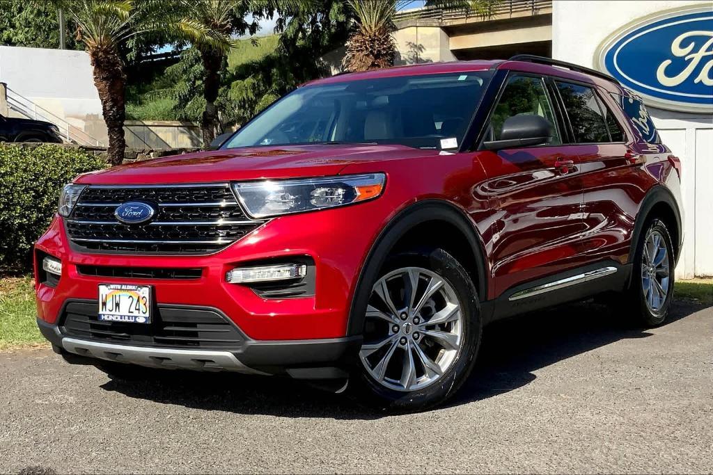 used 2021 Ford Explorer car, priced at $27,398