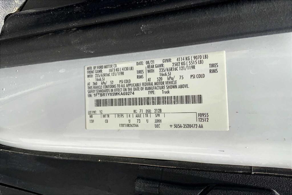 used 2021 Ford Transit-250 car, priced at $35,654