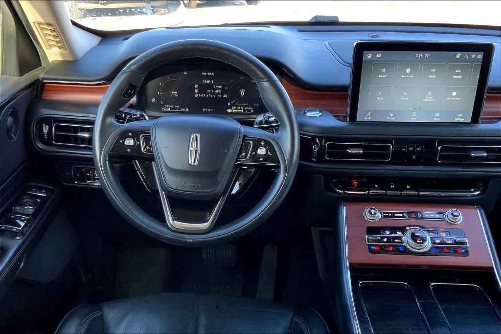 used 2022 Lincoln Aviator car, priced at $49,202