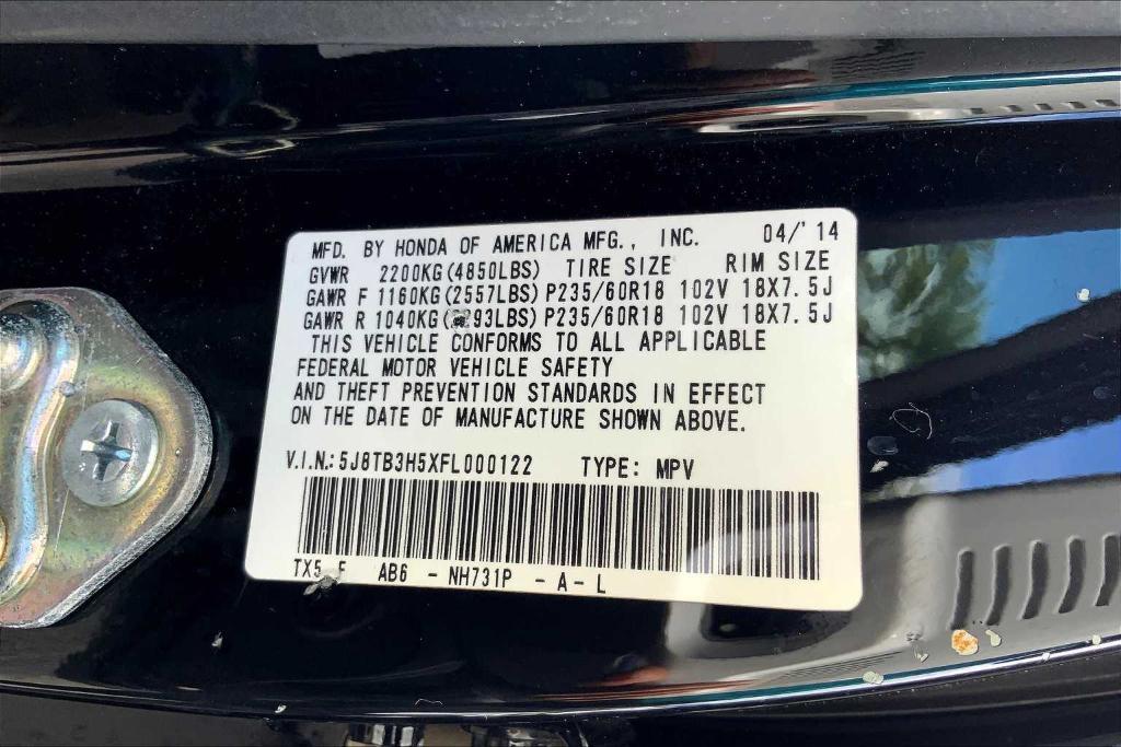 used 2015 Acura RDX car, priced at $15,228