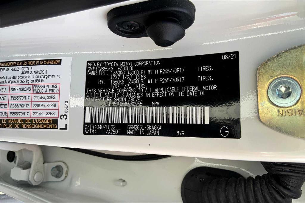 used 2022 Toyota 4Runner car, priced at $56,018