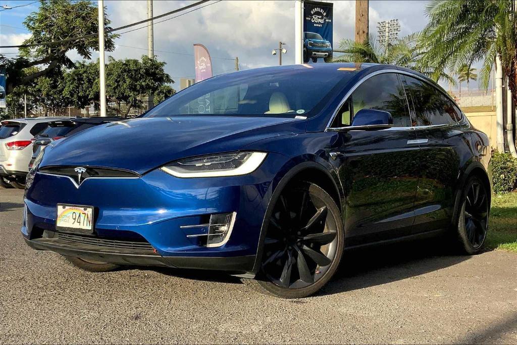 used 2020 Tesla Model X car, priced at $39,835