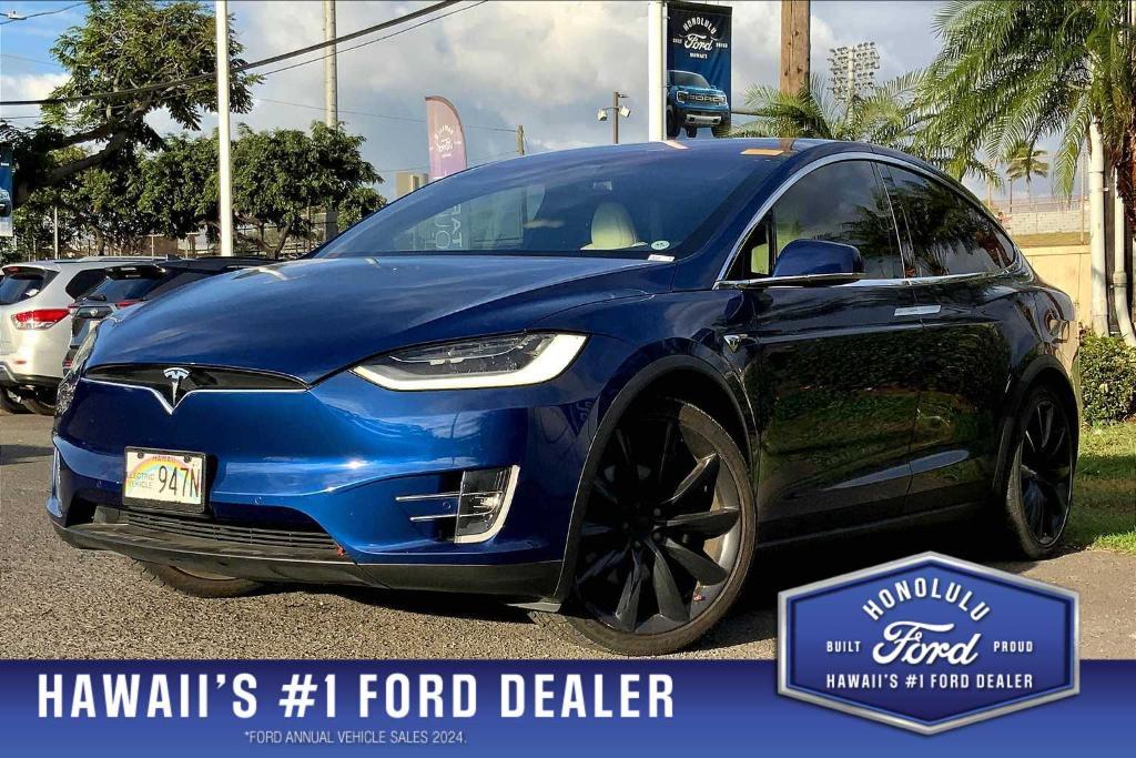 used 2020 Tesla Model X car, priced at $39,044