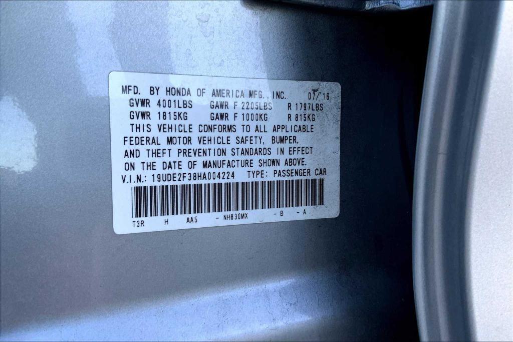 used 2017 Acura ILX car, priced at $18,653