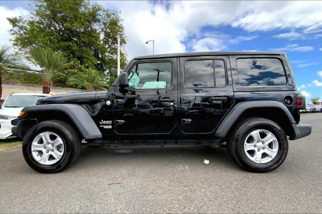 used 2020 Jeep Wrangler Unlimited car, priced at $27,500