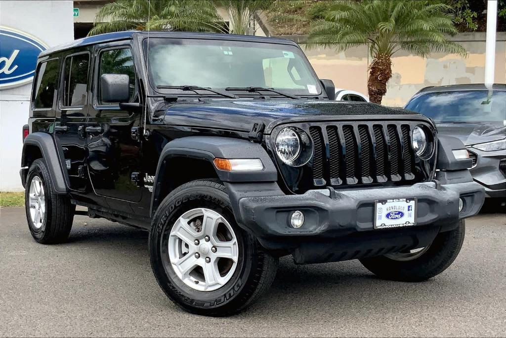 used 2020 Jeep Wrangler Unlimited car, priced at $27,500