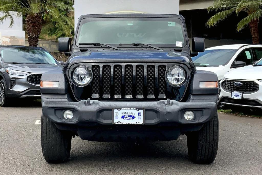 used 2020 Jeep Wrangler Unlimited car, priced at $27,500