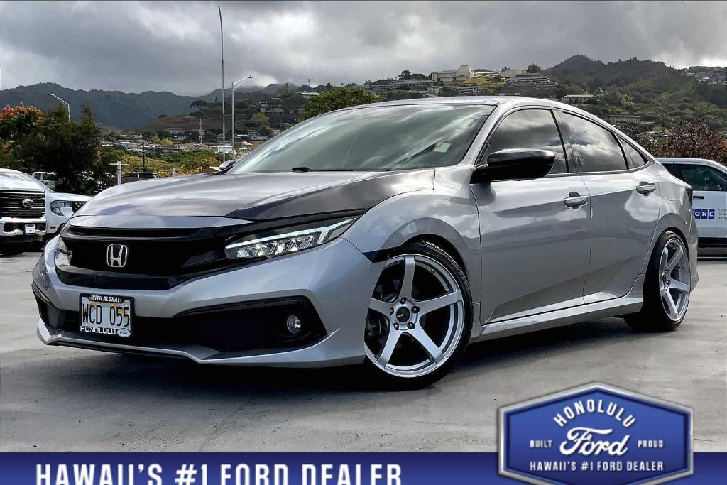 used 2021 Honda Civic car, priced at $25,256
