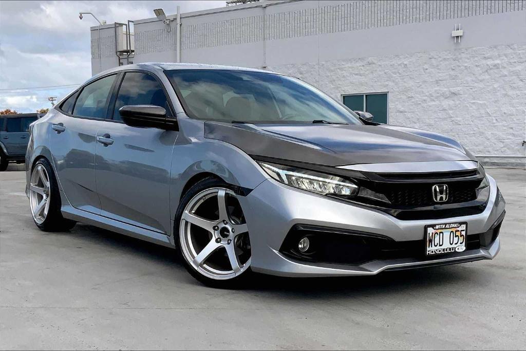 used 2021 Honda Civic car, priced at $25,256