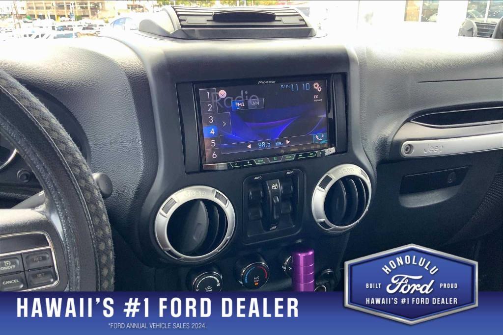 used 2013 Jeep Wrangler Unlimited car, priced at $19,252