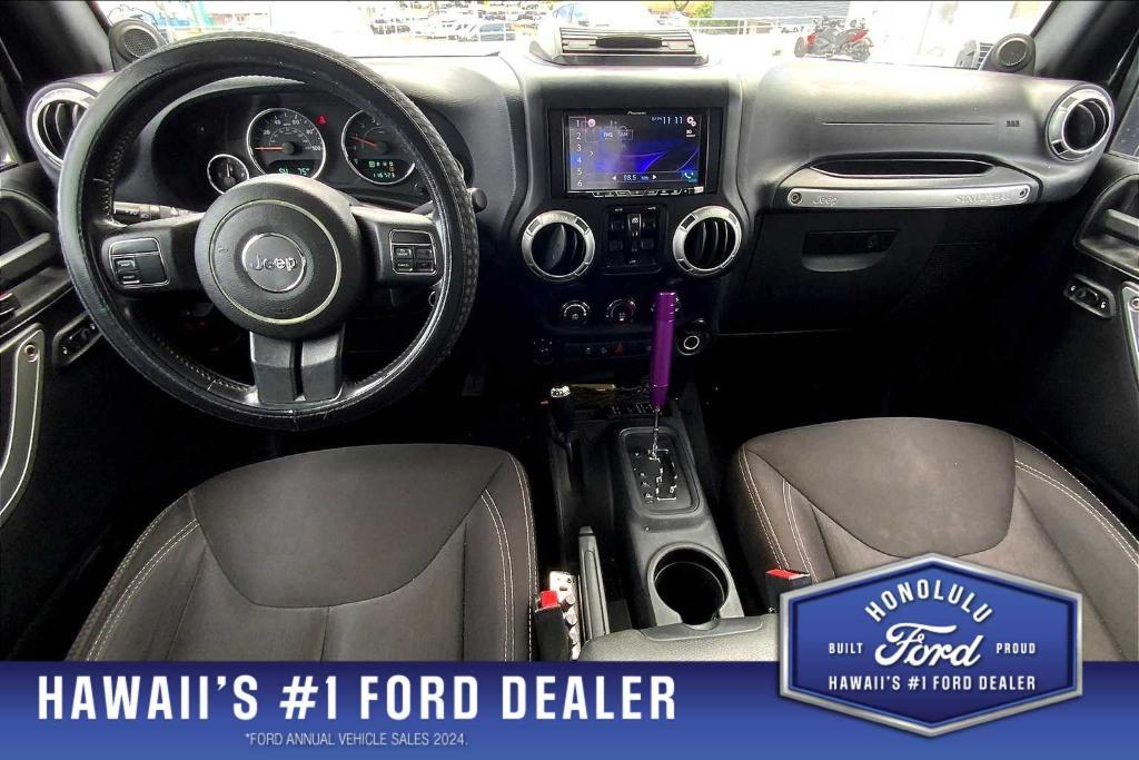 used 2013 Jeep Wrangler Unlimited car, priced at $19,252