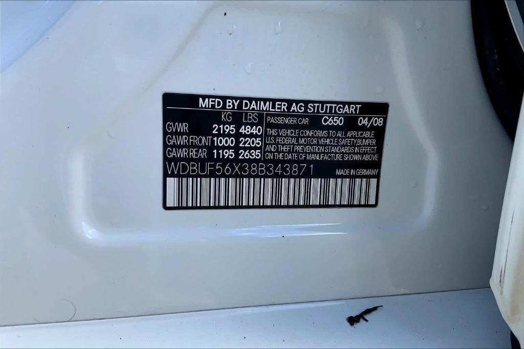 used 2008 Mercedes-Benz E-Class car, priced at $10,046