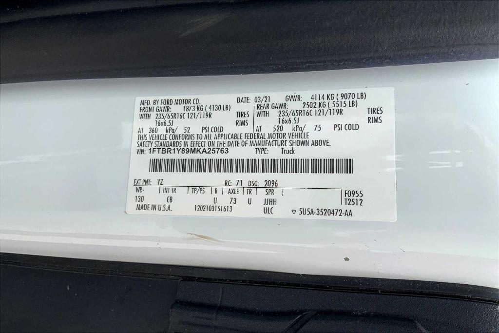 used 2021 Ford Transit-250 car, priced at $34,732