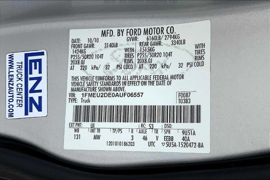 used 2010 Ford Explorer Sport Trac car, priced at $17,328