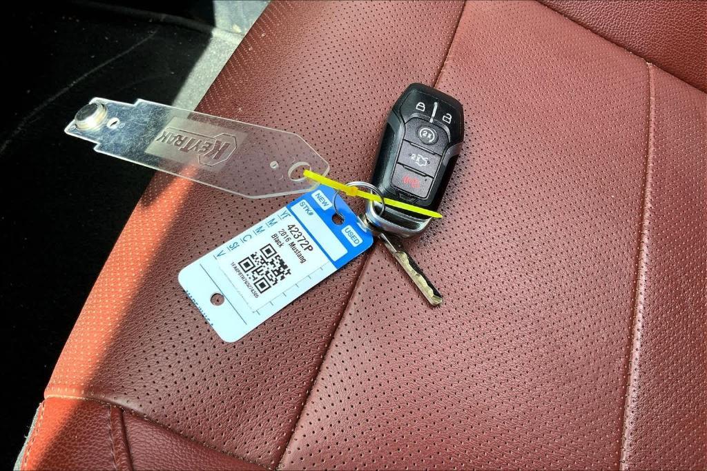 used 2016 Ford Mustang car, priced at $21,924