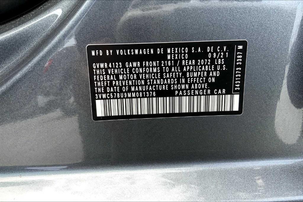 used 2021 Volkswagen Jetta car, priced at $15,926