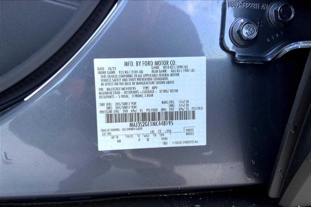 used 2021 Ford EcoSport car, priced at $19,845