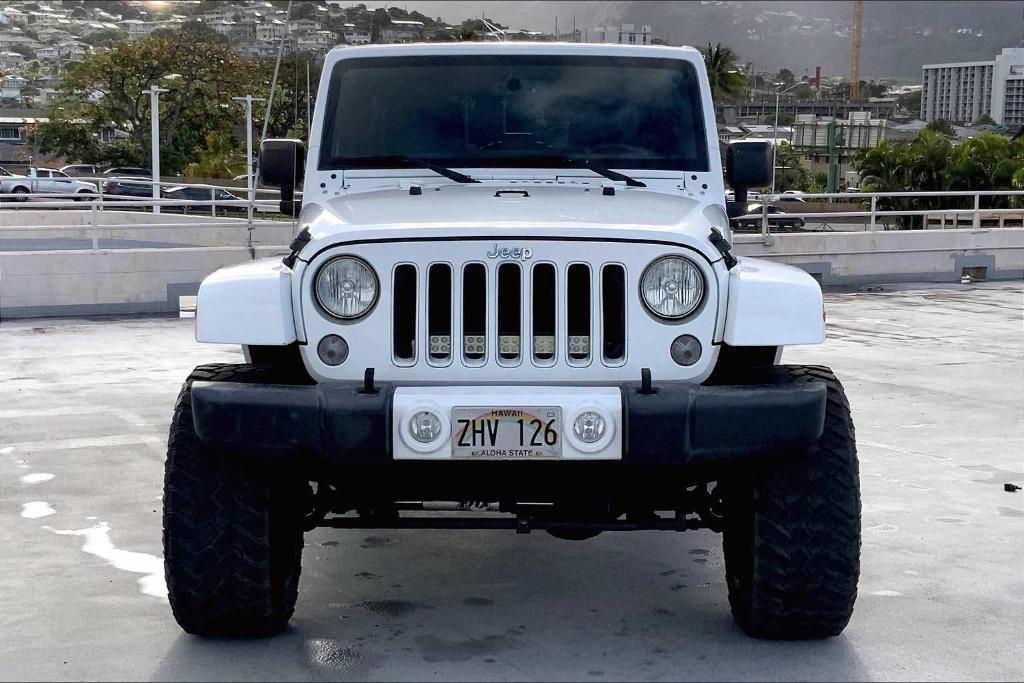 used 2016 Jeep Wrangler Unlimited car, priced at $25,185