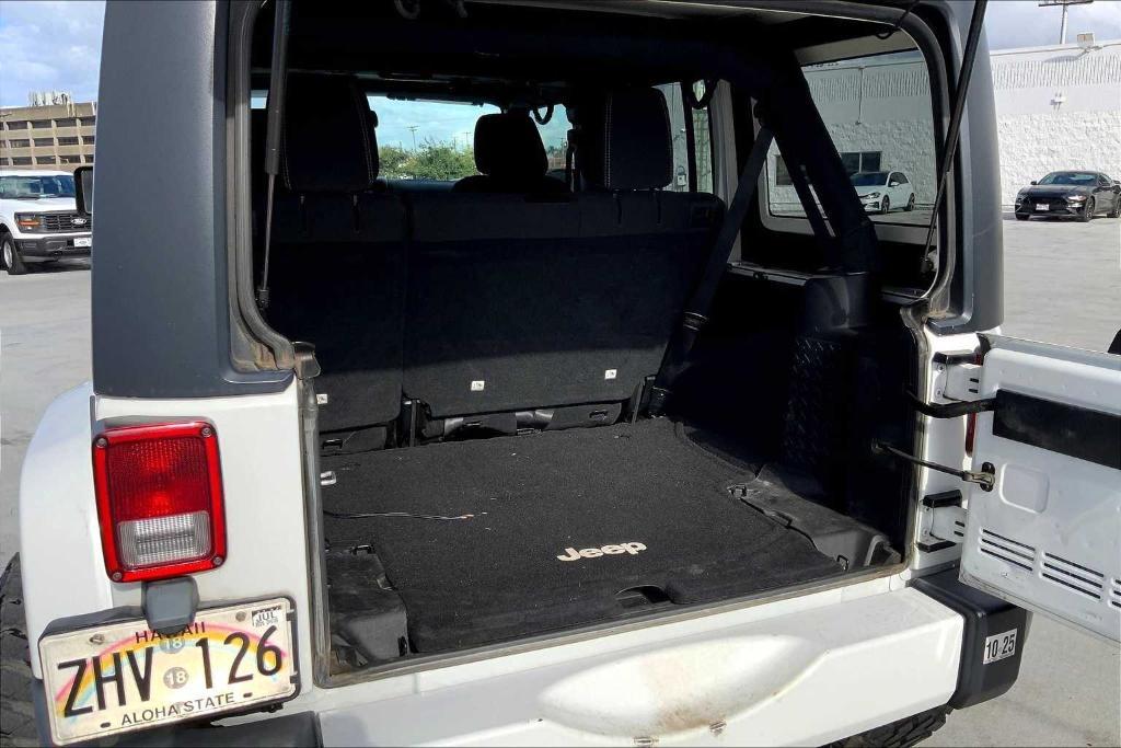 used 2016 Jeep Wrangler Unlimited car, priced at $25,185