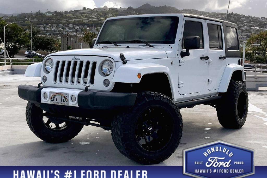 used 2016 Jeep Wrangler Unlimited car, priced at $25,185
