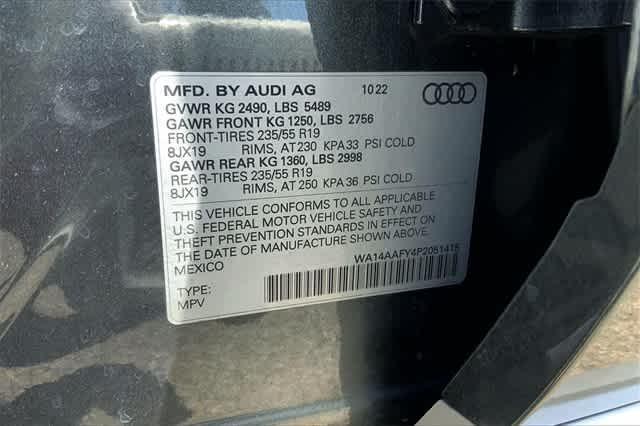 used 2023 Audi Q5 car, priced at $34,235