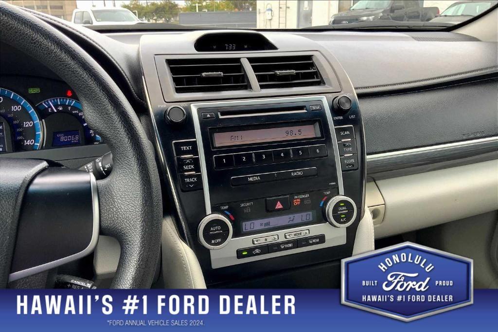 used 2012 Toyota Camry Hybrid car, priced at $13,346