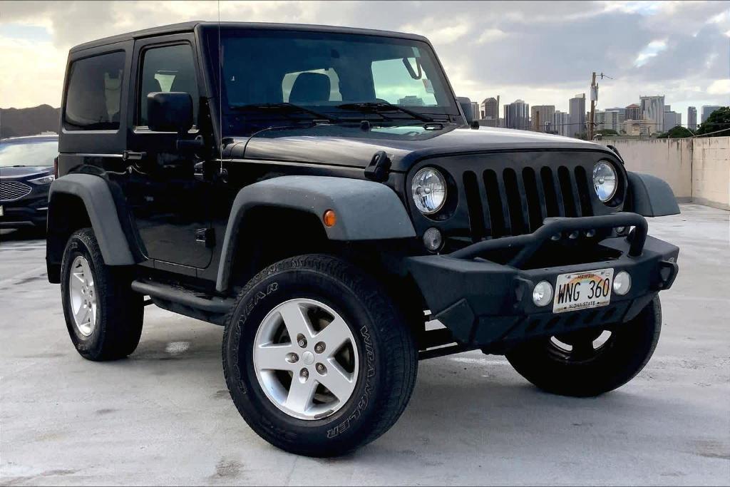 used 2015 Jeep Wrangler car, priced at $17,660