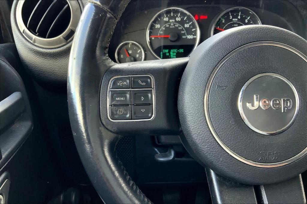 used 2015 Jeep Wrangler car, priced at $17,660