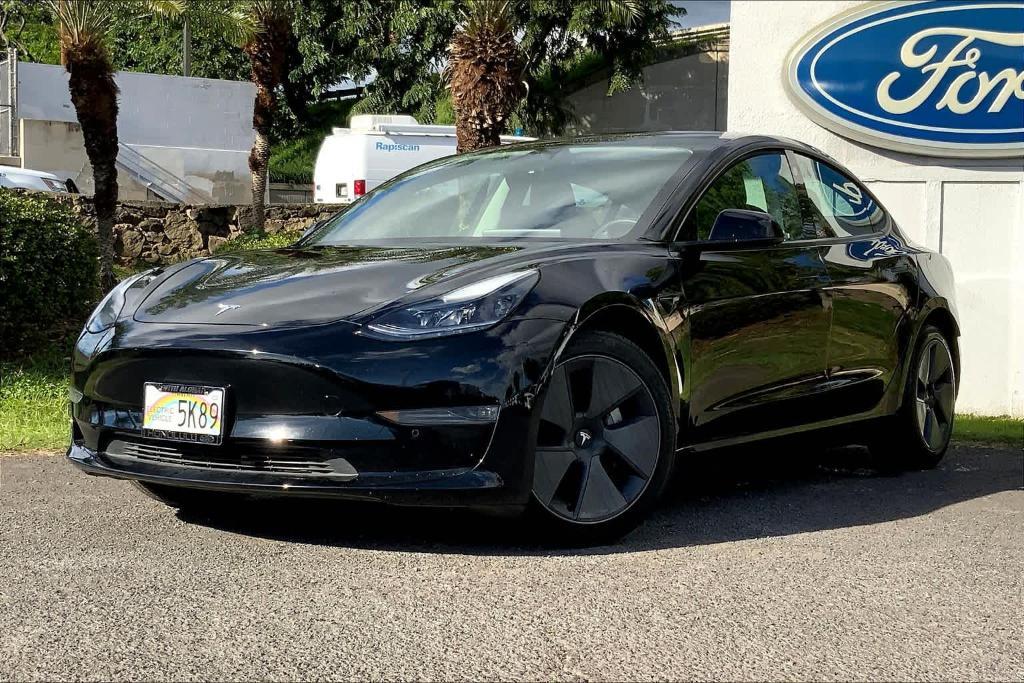 used 2021 Tesla Model 3 car, priced at $29,258