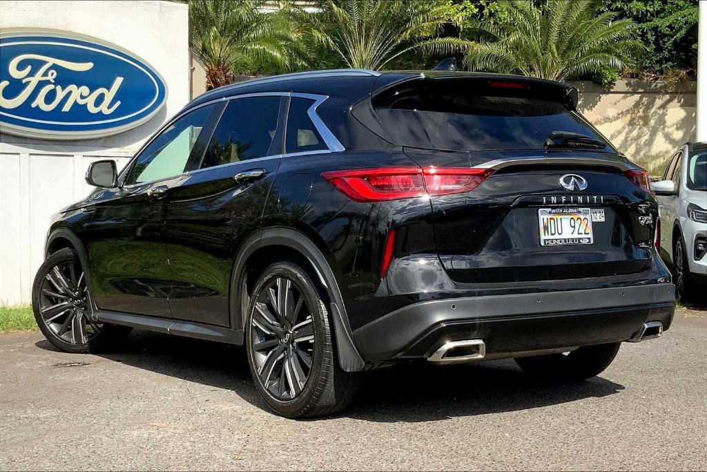 used 2021 INFINITI QX50 car, priced at $23,827