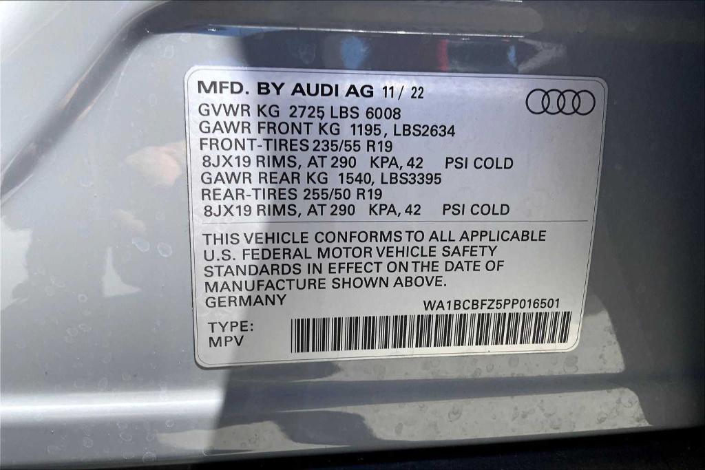 used 2023 Audi Q4 e-tron car, priced at $29,648