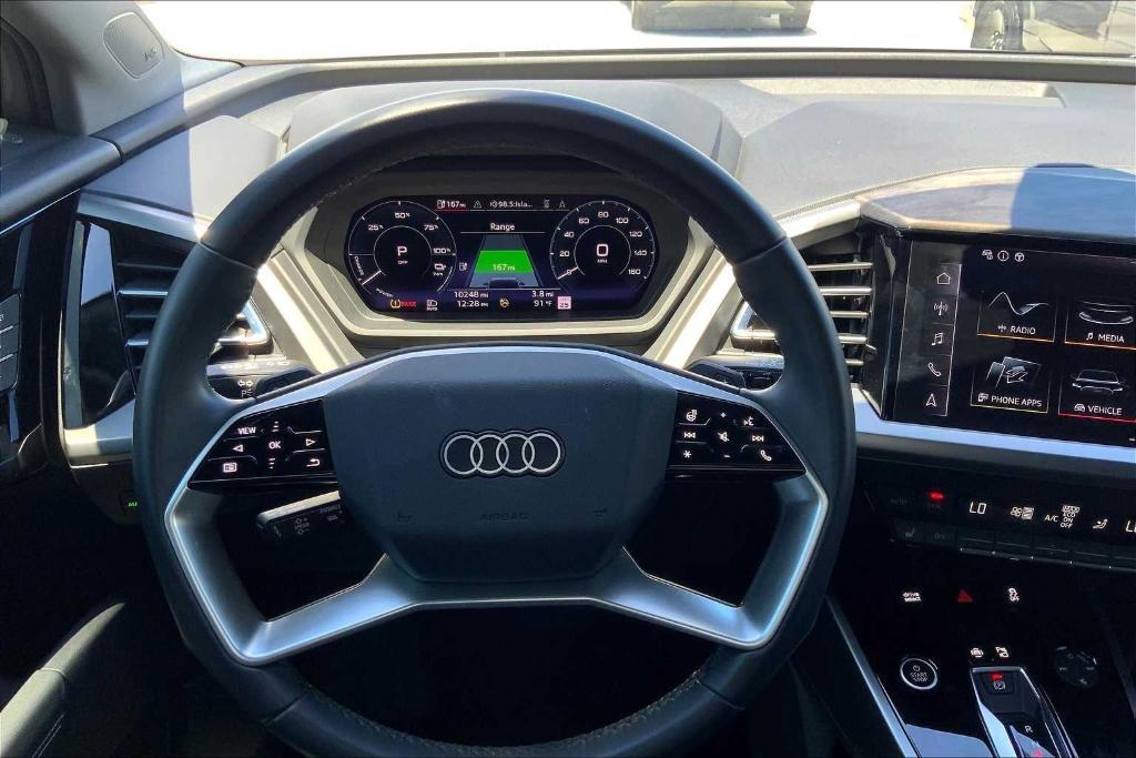 used 2023 Audi Q4 e-tron car, priced at $29,648