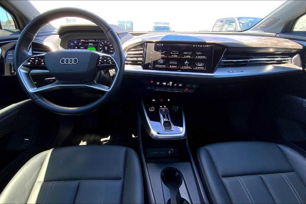 used 2023 Audi Q4 e-tron car, priced at $29,648