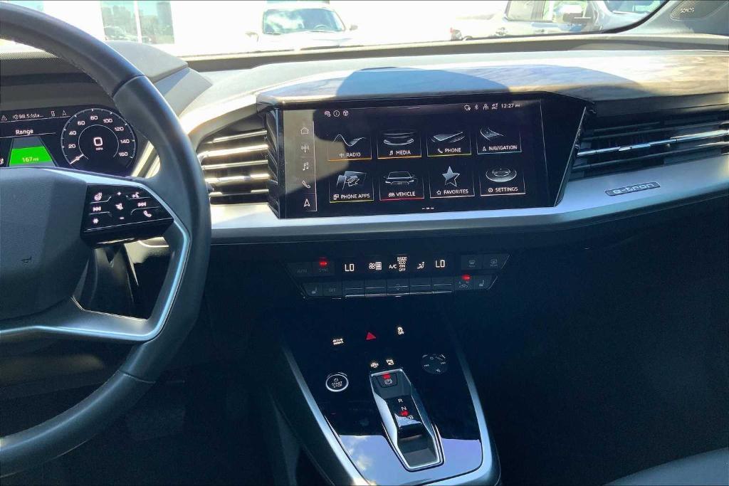 used 2023 Audi Q4 e-tron car, priced at $29,648