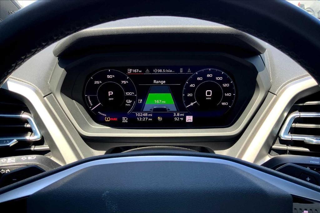 used 2023 Audi Q4 e-tron car, priced at $29,648