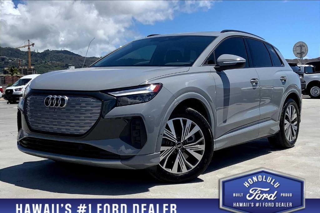 used 2023 Audi Q4 e-tron car, priced at $29,648