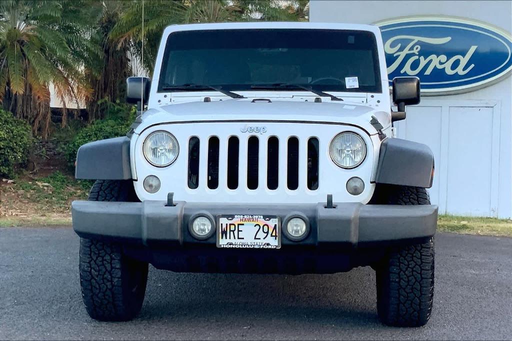 used 2017 Jeep Wrangler Unlimited car, priced at $18,255