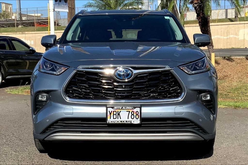 used 2023 Toyota Highlander Hybrid car, priced at $46,611