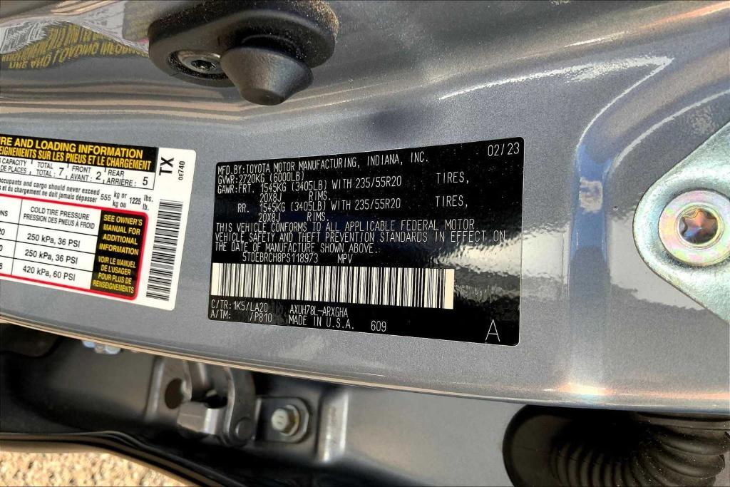 used 2023 Toyota Highlander Hybrid car, priced at $46,611