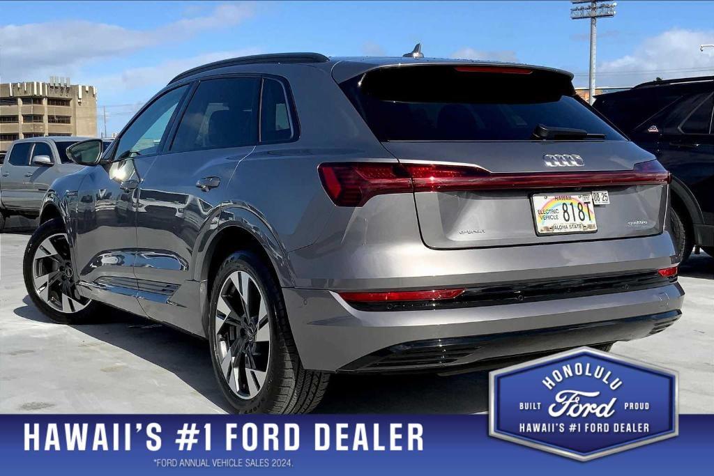 used 2021 Audi e-tron car, priced at $27,855
