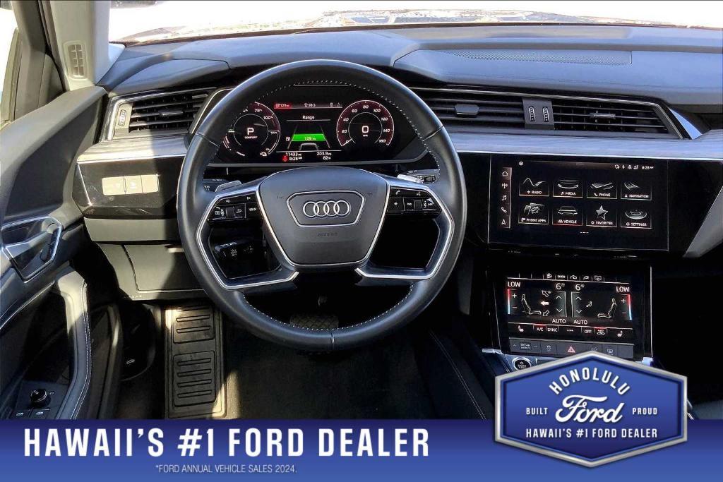 used 2021 Audi e-tron car, priced at $27,855
