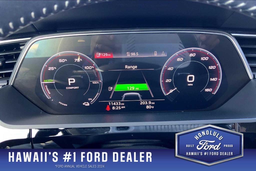 used 2021 Audi e-tron car, priced at $27,855