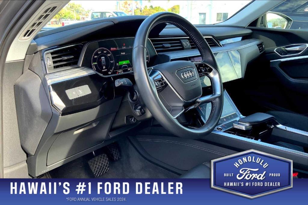 used 2021 Audi e-tron car, priced at $27,855